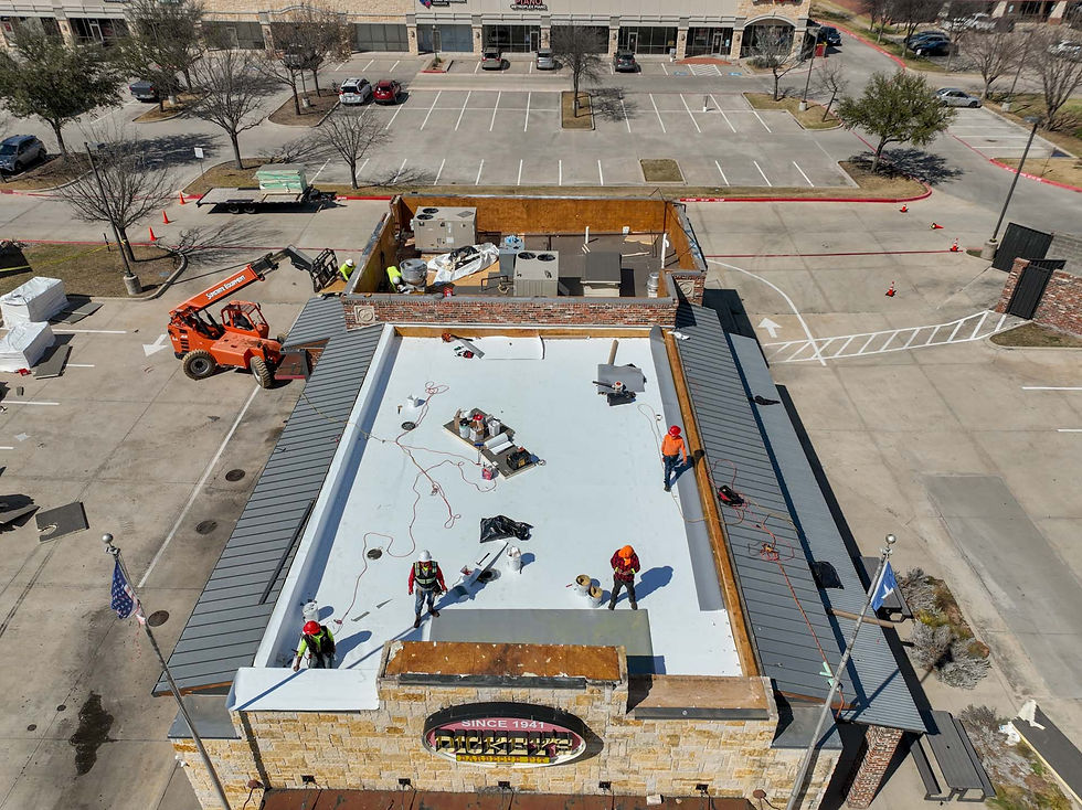 Commercial roofing replacement in fort worth texas