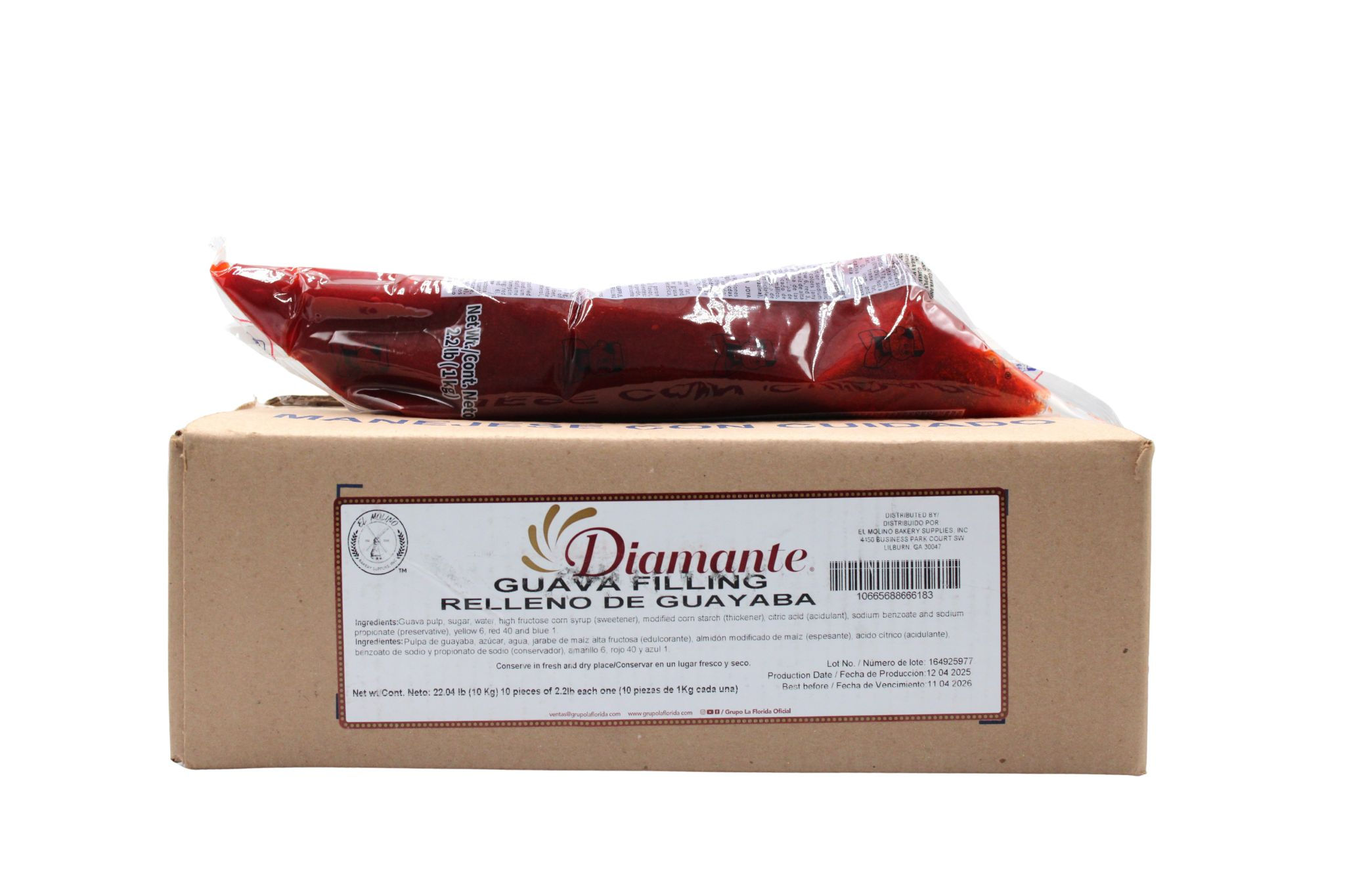 Relleno de Guayaba Diamante 10/2.2 #