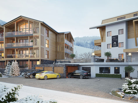 free parking in underground car park + possibility to charge electric car