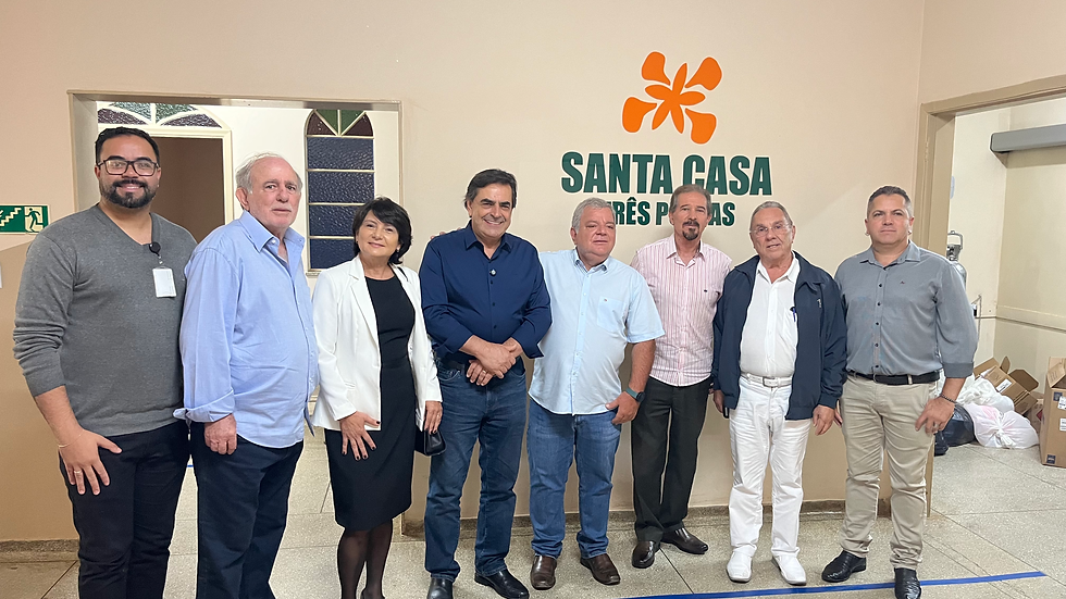 Domingos Sávio garante recursos para a Santa Casa de Três Pontas