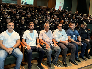 Com Braga Netto, deputado faz visita à guarda civil de Ipatinga, no Vale do Aço