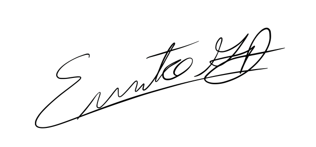 Firma digital del cofundador Ernesto, parte del equipo que lidera el desarrollo de Adeu.