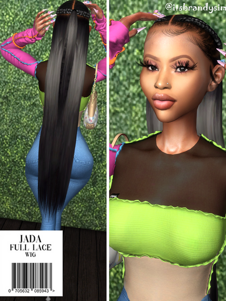 "JADA" full lace wig