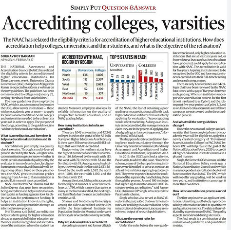 UGC NAAC News Paper