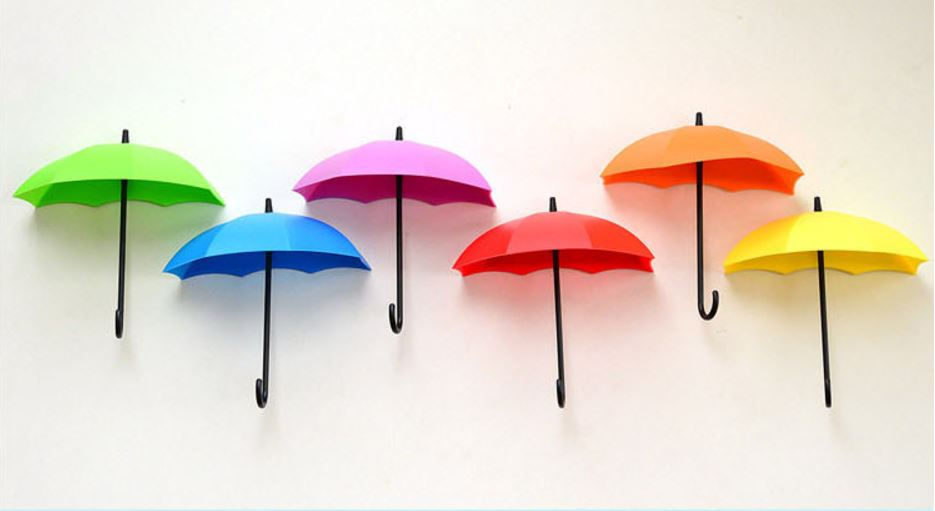 Thumbnail: 1 bộ 3 móc dán tường hình cây dù tiện dụng