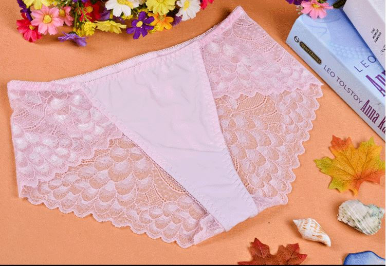 Thumbnail: Quần Lót Ren Sò Phối Thun 006