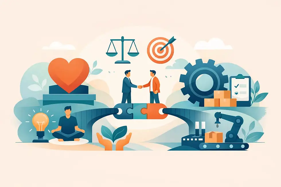 How do you connect your Company Values with your operations?