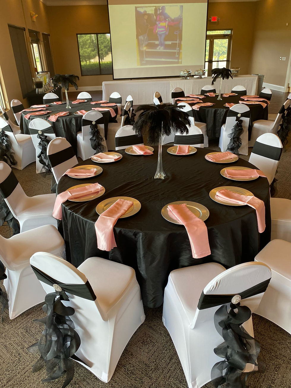 Pink Event Decor