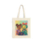 Thumbnail: Armani & Navi Cotton Canvas Tote Bag