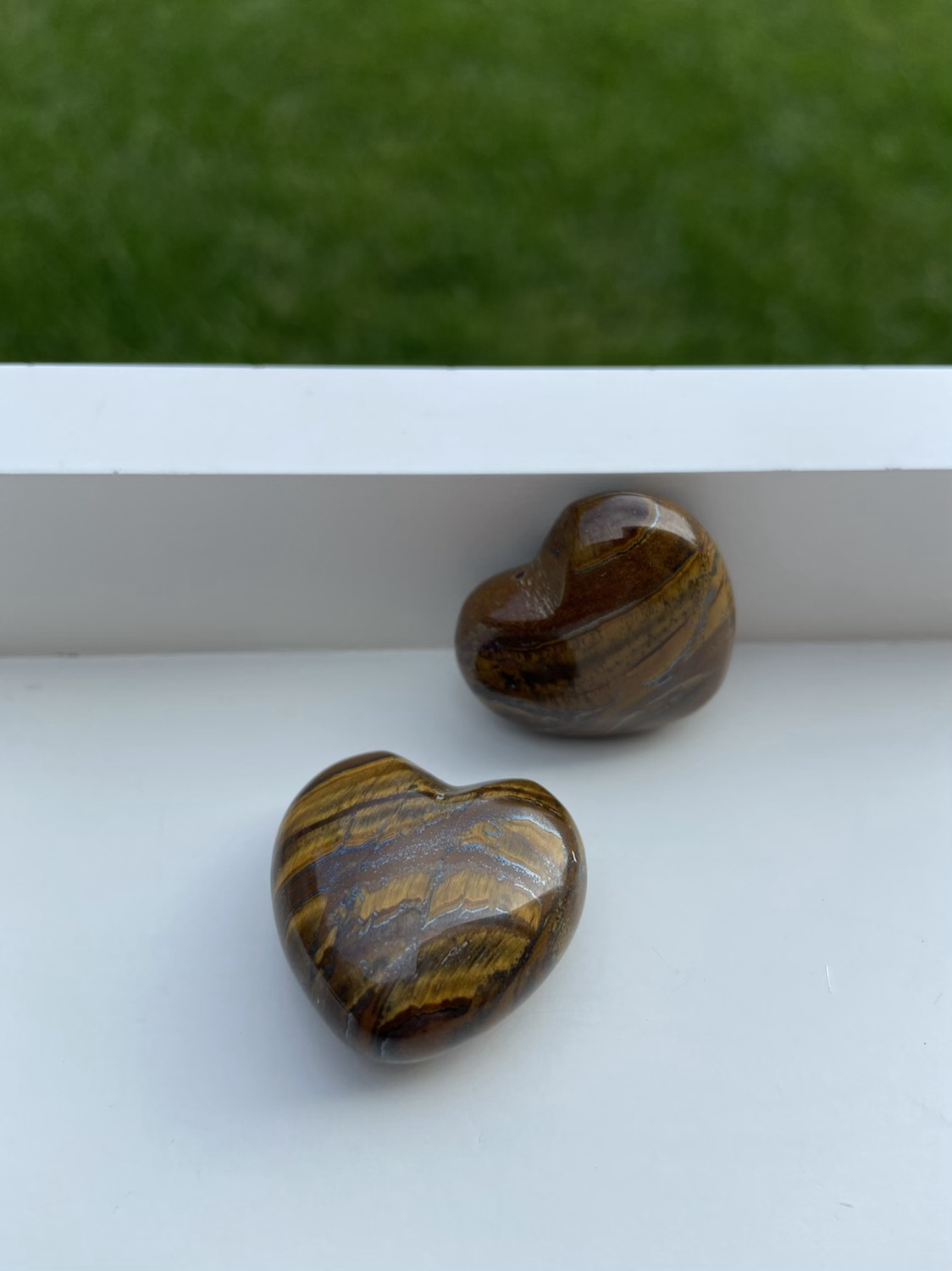 Tiger Eye Heart