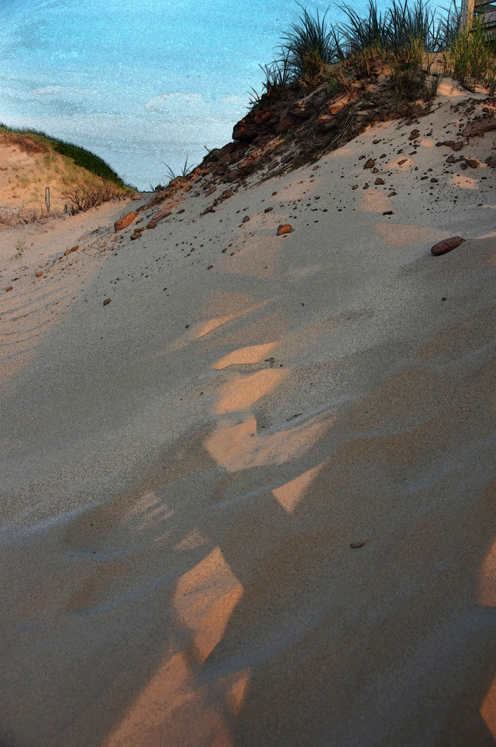 Sand reflection, PEI