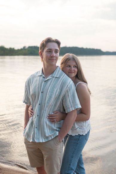 Engagement Session at Black Bear Beach