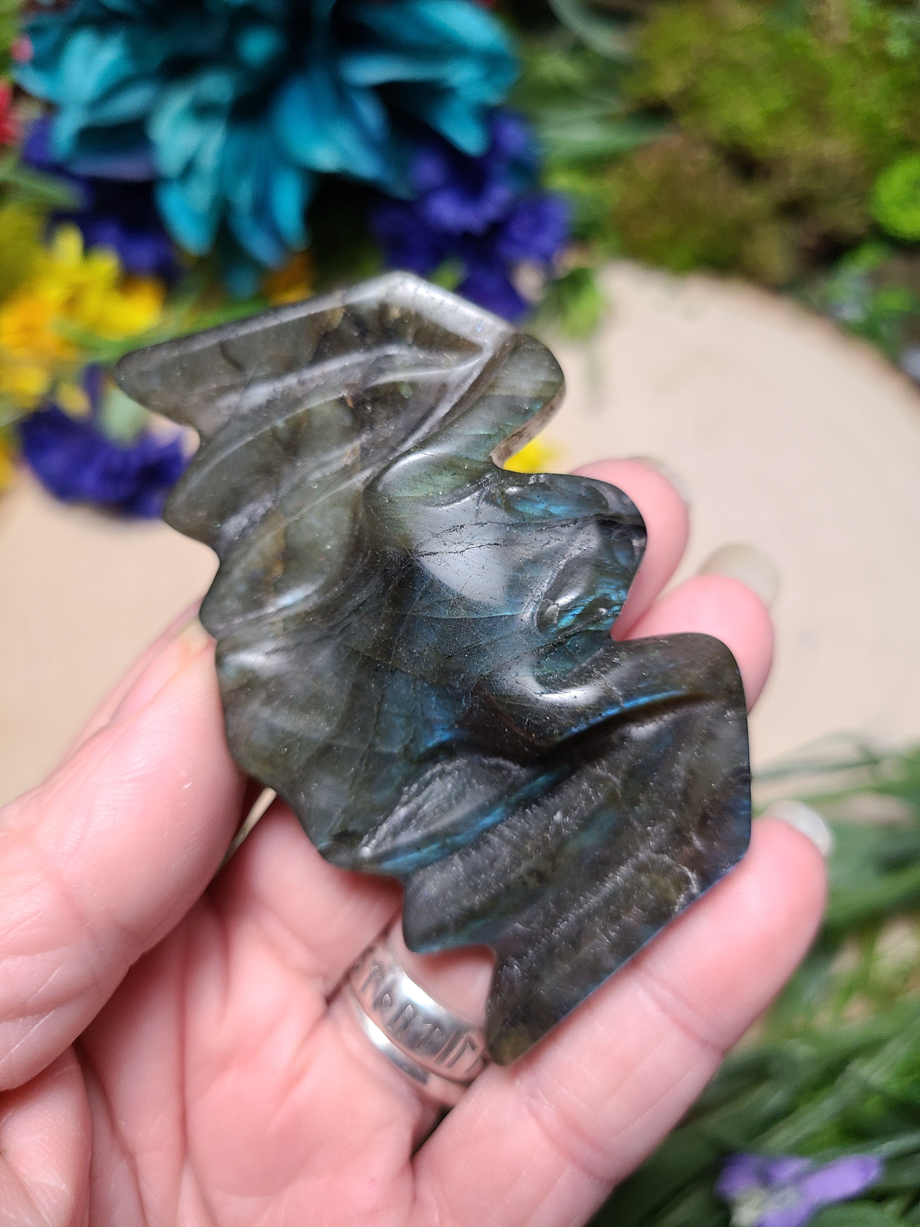 Labradorite Bat