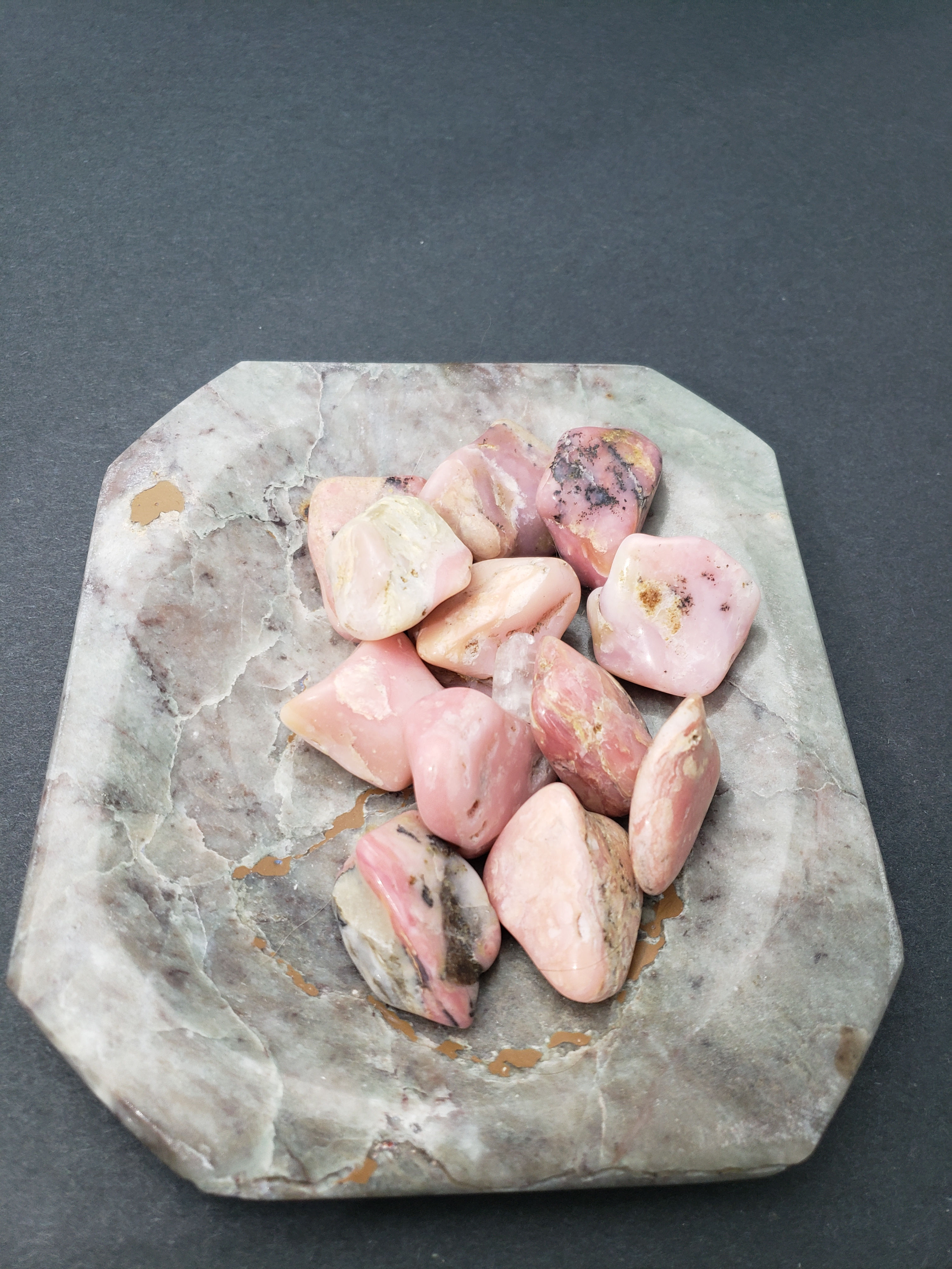 Pink Opal Tumble
