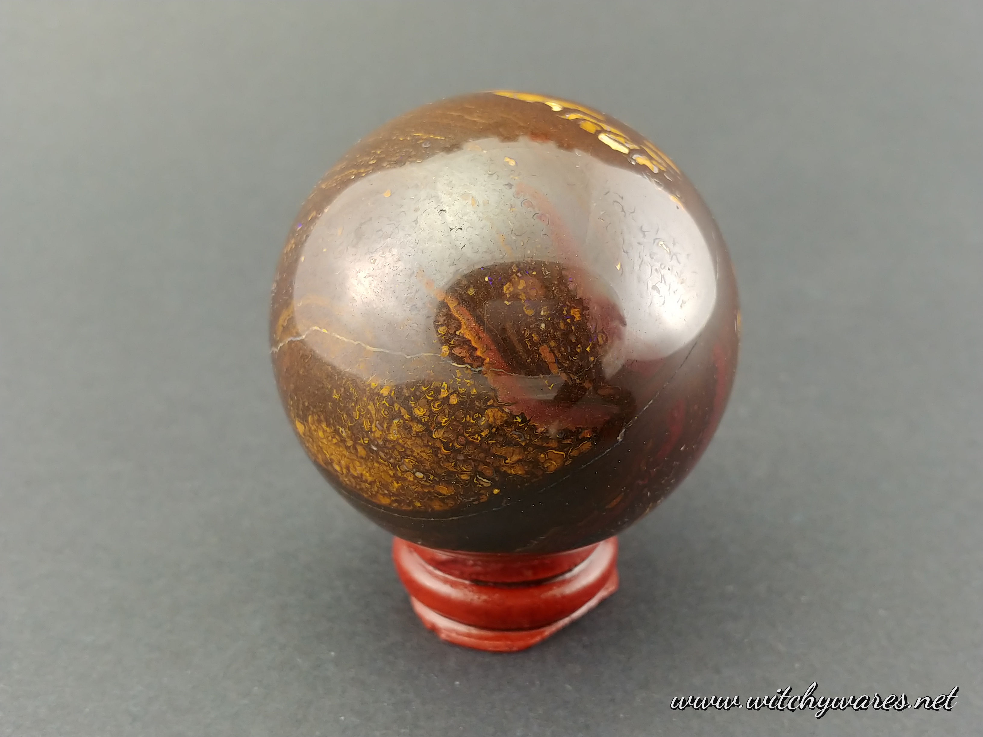 Koroit Boulder Opal Sphere