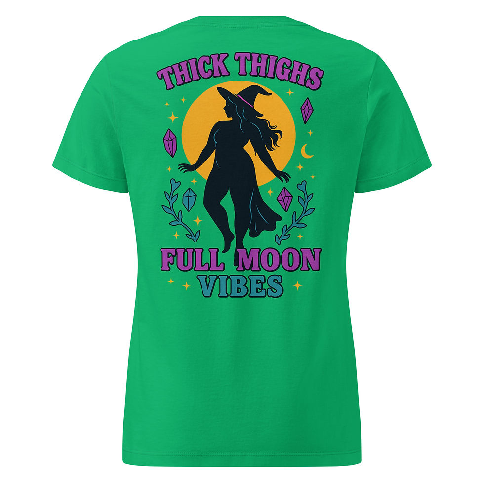 Thumbnail: Full Moon Vibes Women’s Softstyle T-shirt