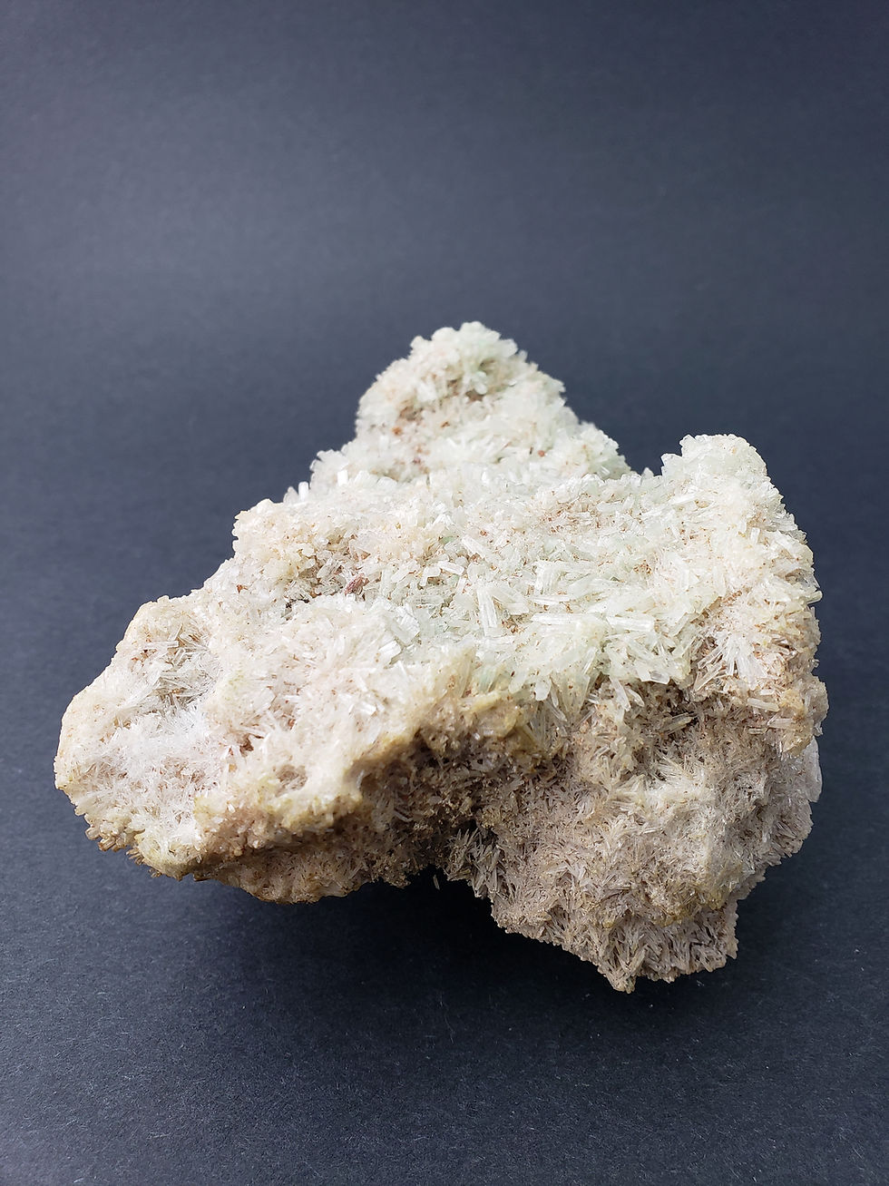 Thumbnail: Natural Green Selenite Cluster