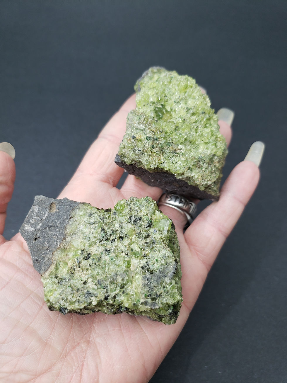 Thumbnail: Peridot Cluster