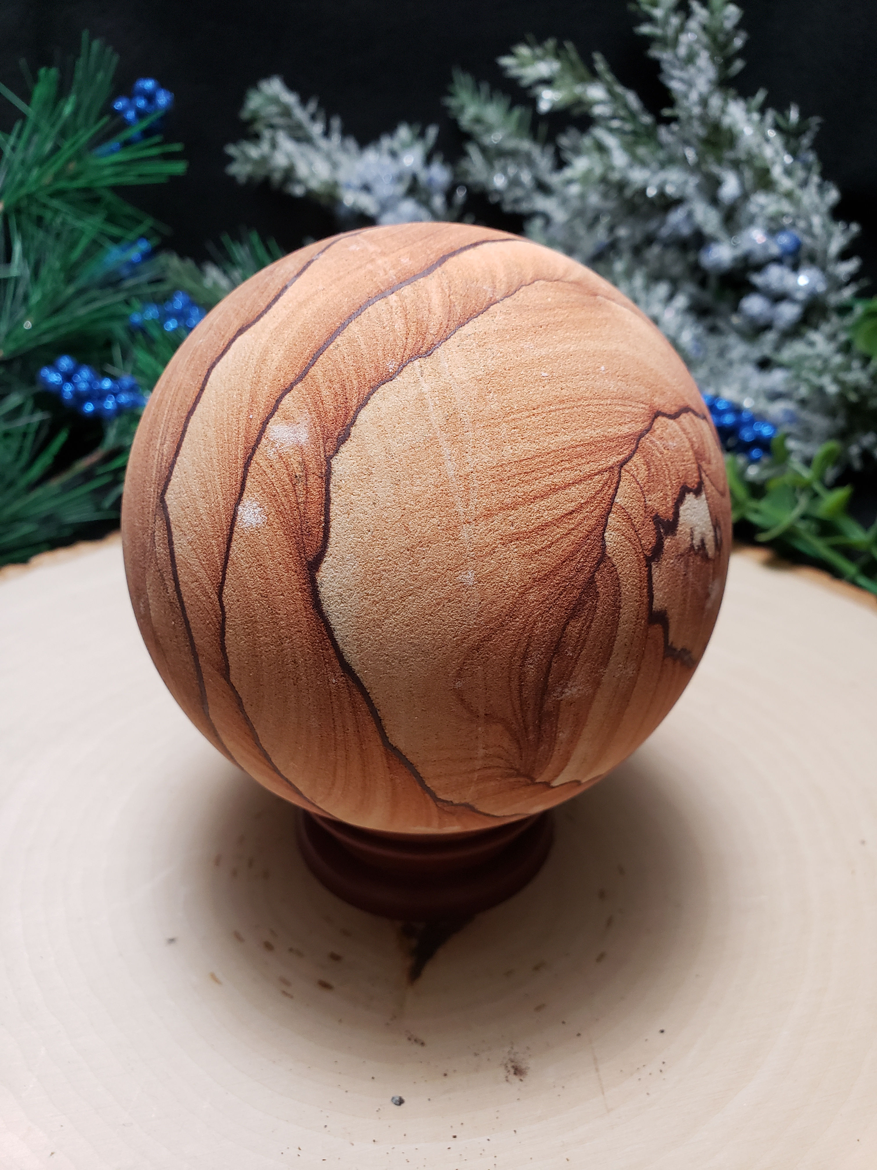 Arizona Sandstone Sphere