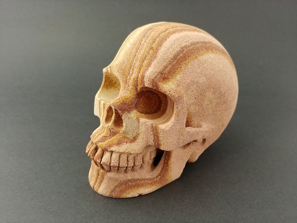 Arizona Sandstone Skull