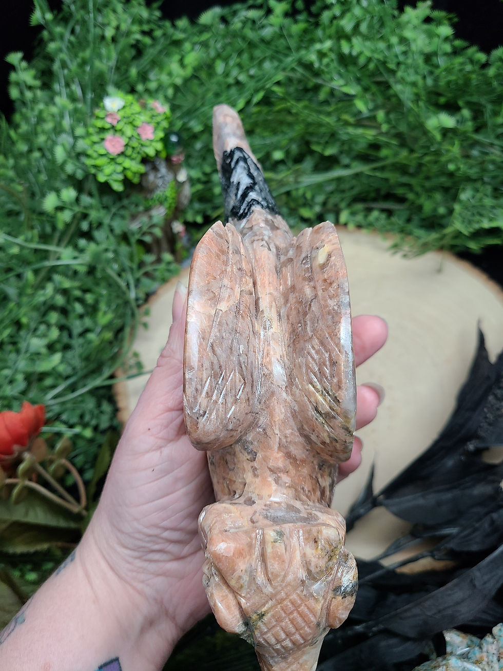 Thumbnail: Zebradorite Carved Dragon
