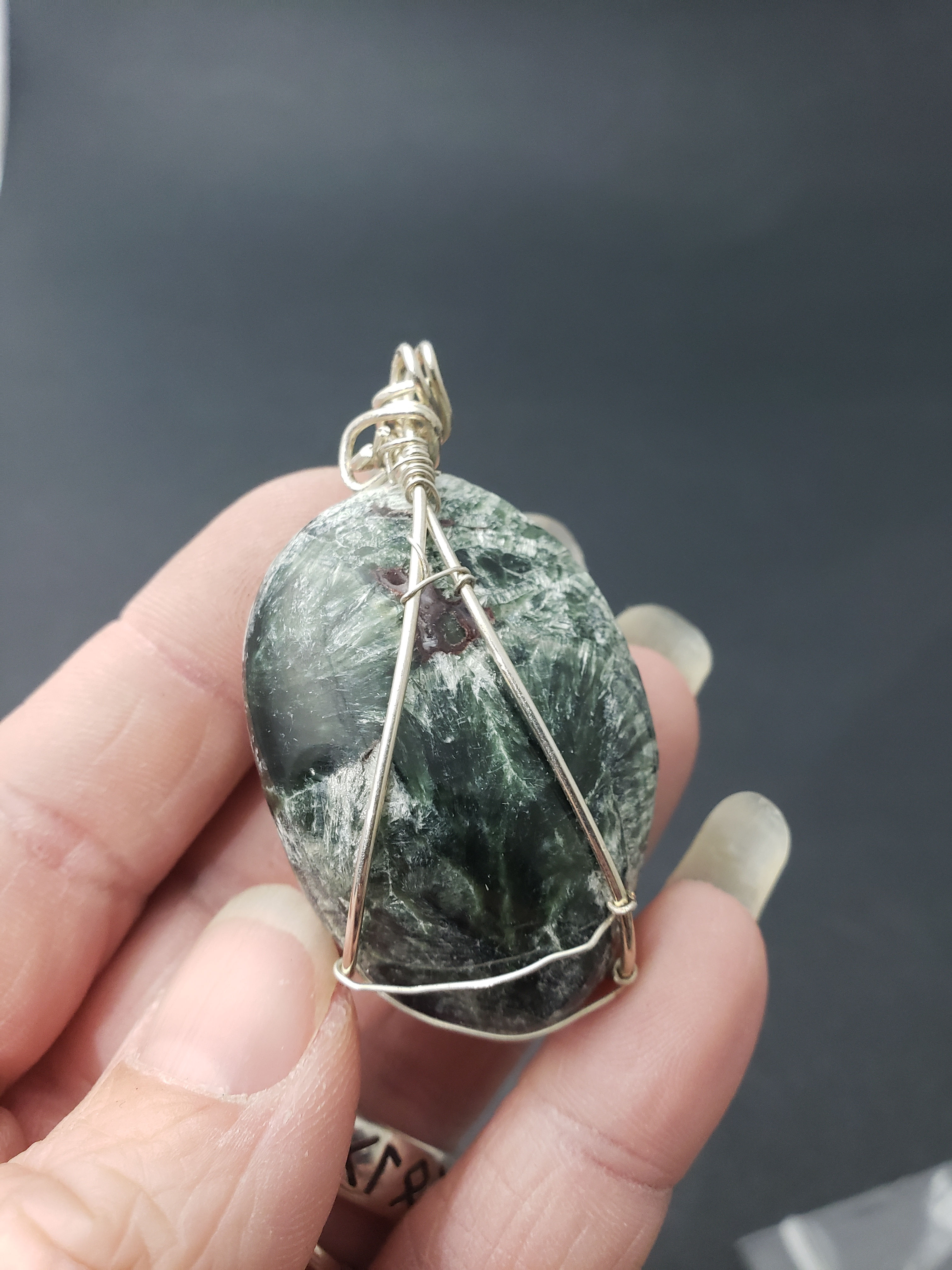 Seraphinite Pendant