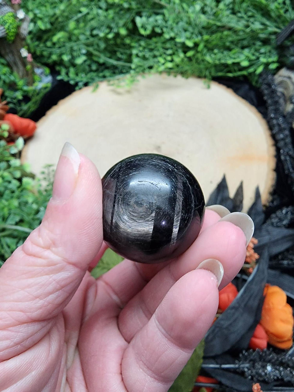 Thumbnail: RARE Hypersthene Sphere