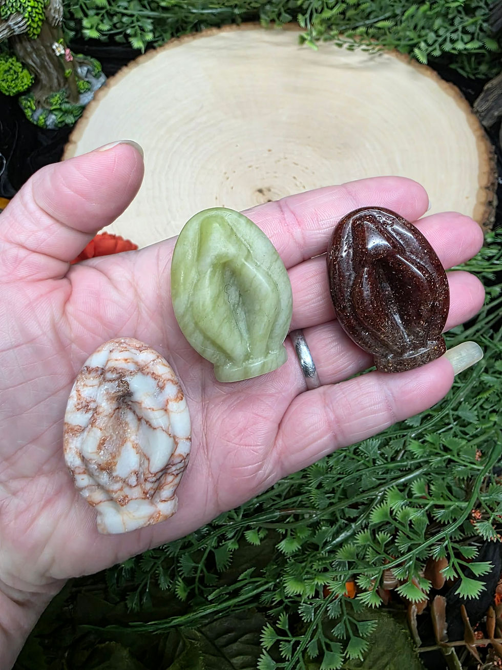 Thumbnail: Custom Carved Yoni / Vajayjay