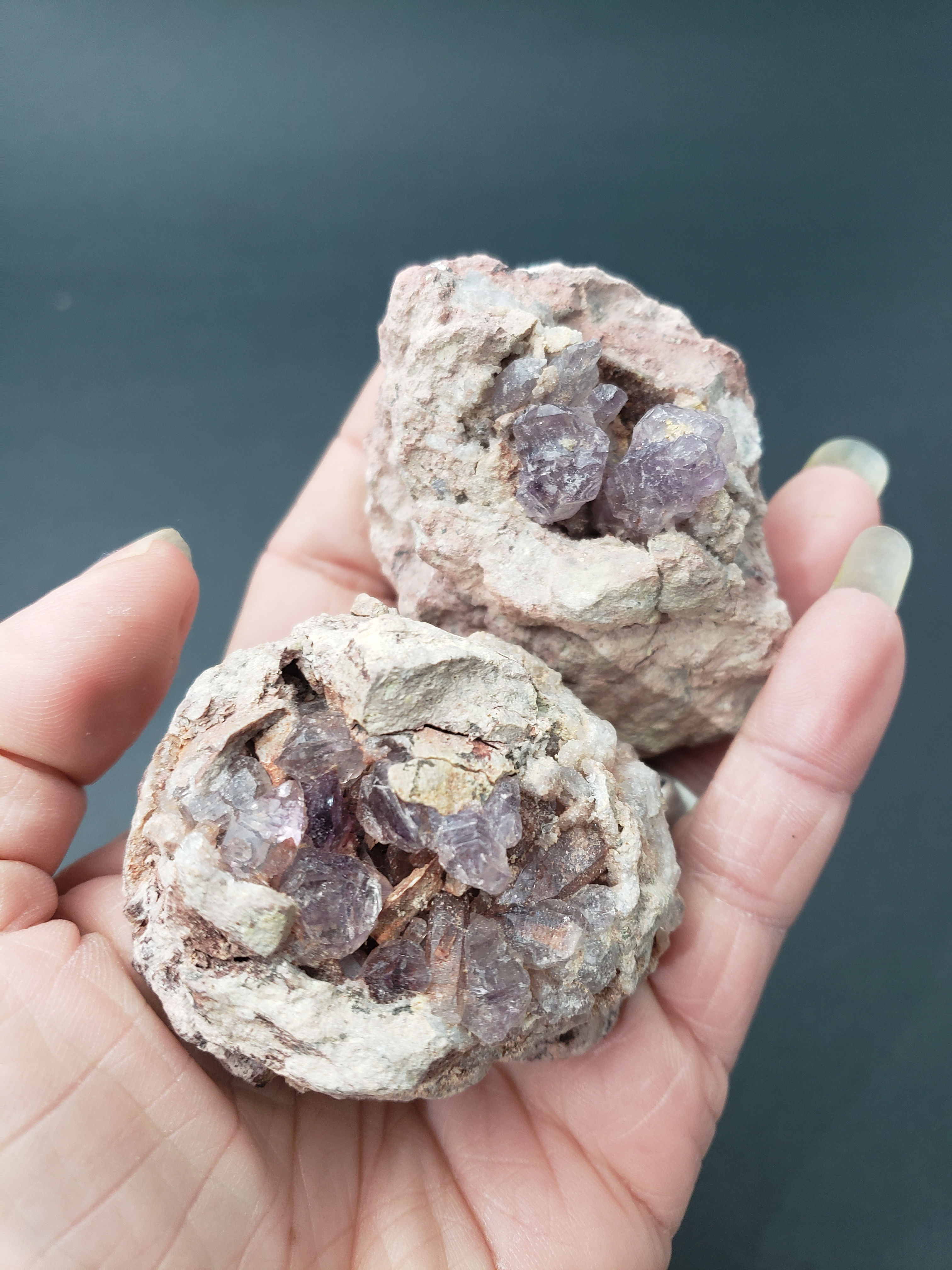 Amethyst Skeletal Geode