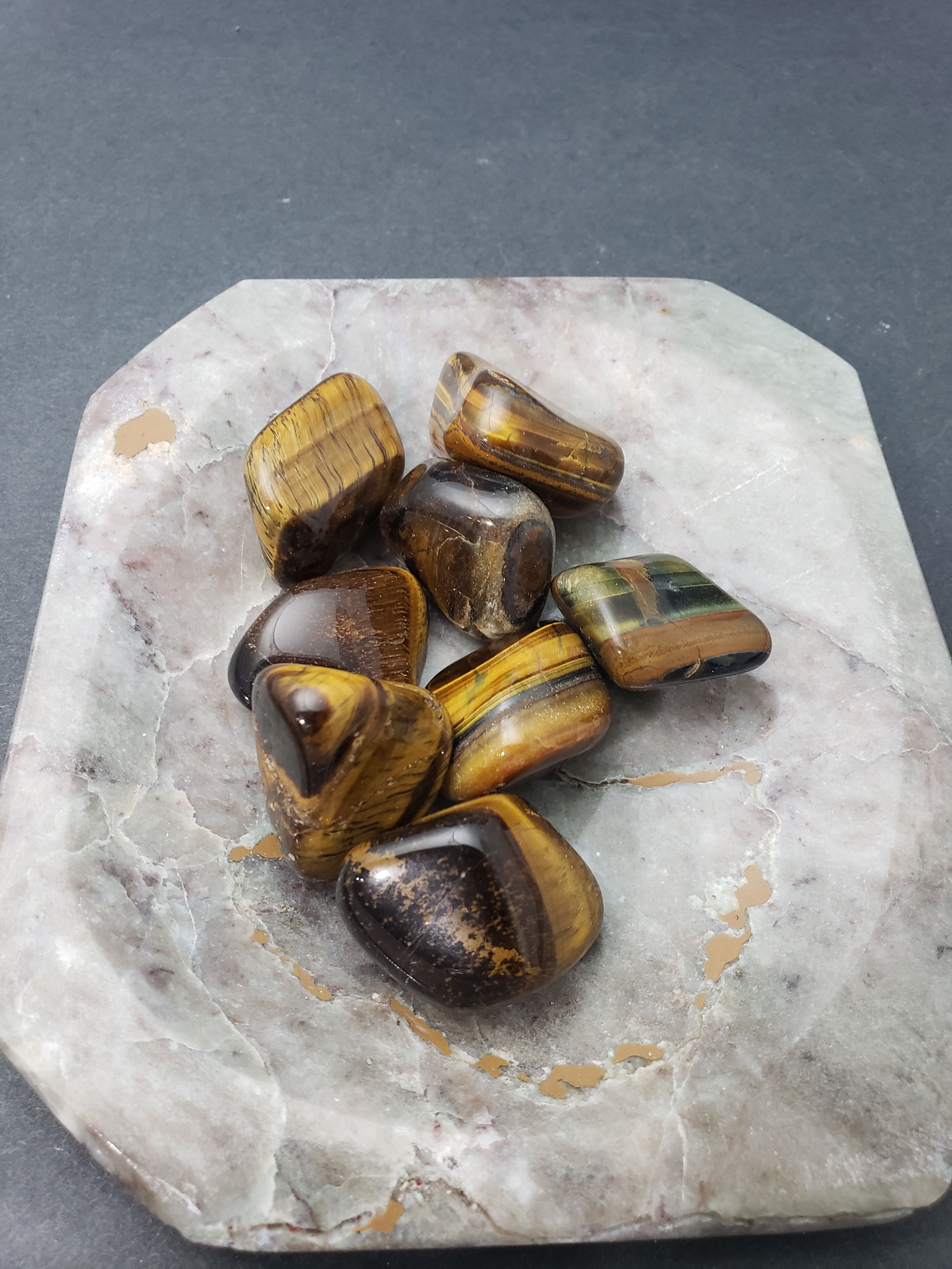Tiger's Eye Tumble