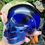 Thumbnail: Natural Blue Obsidian Skull