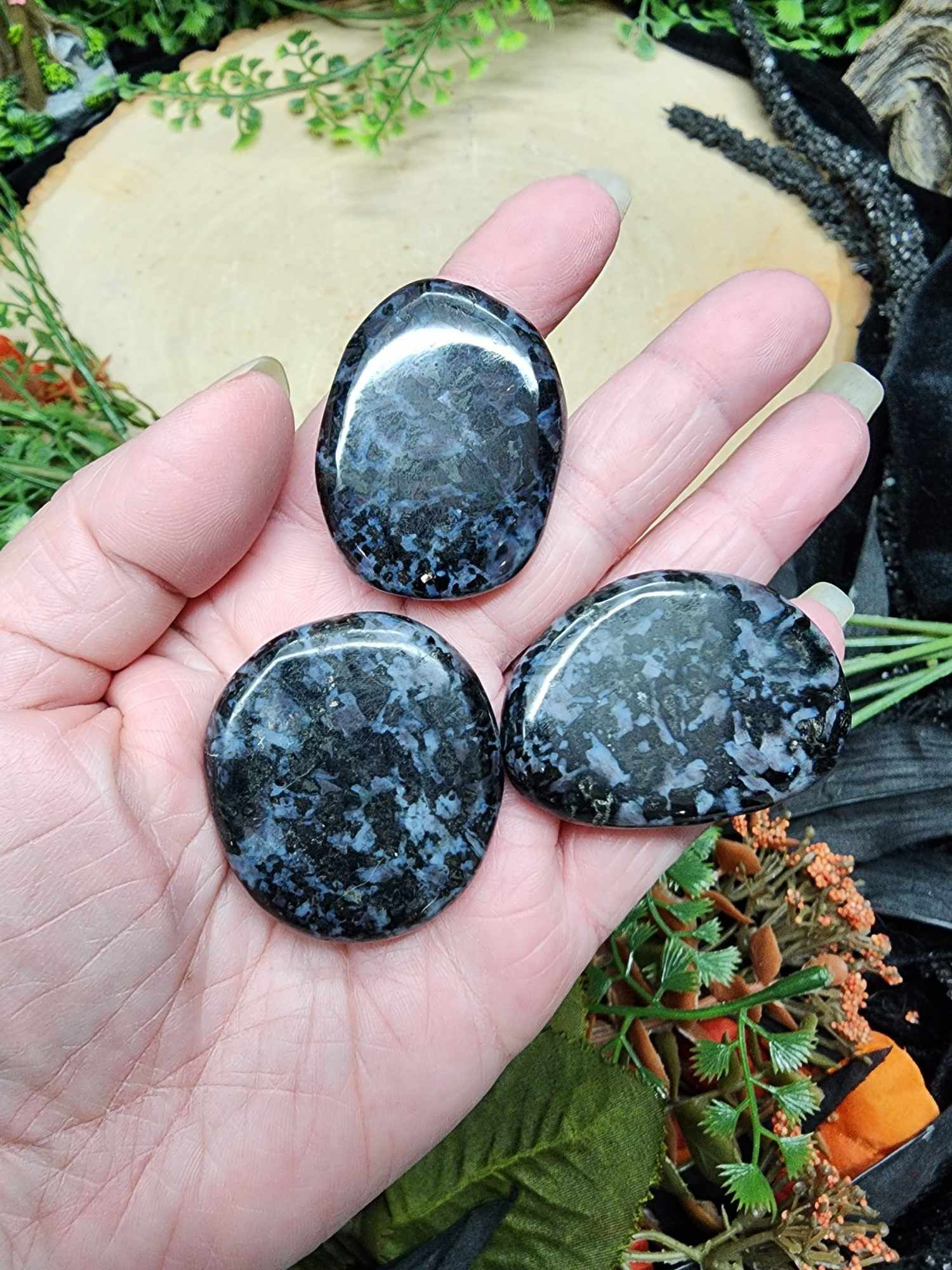 Indigo Gabbro Pillow