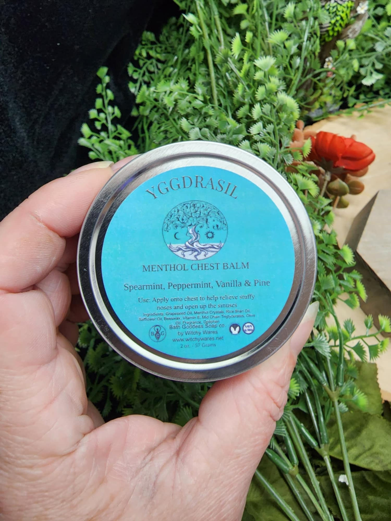 Yggdrasil Menthol Chest Balm
