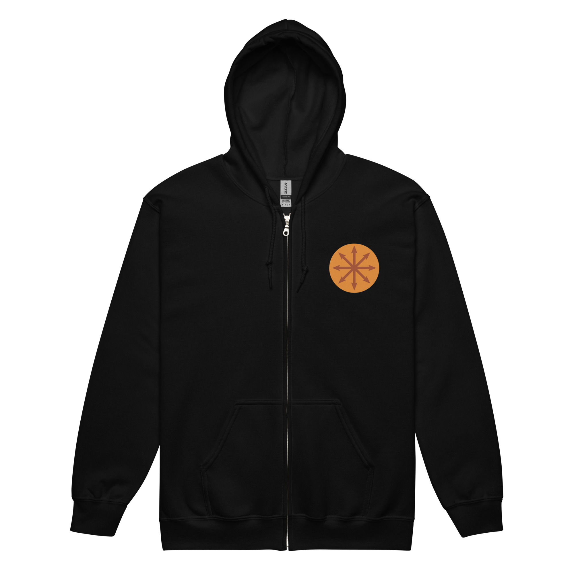 Blessed by Chaos Heavy Blend Zip Hoodie