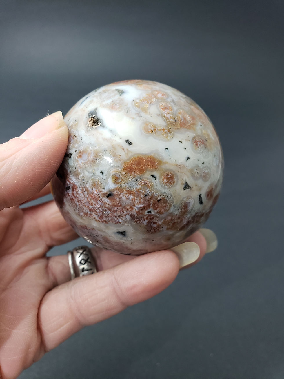 Ocean Jasper Sphere