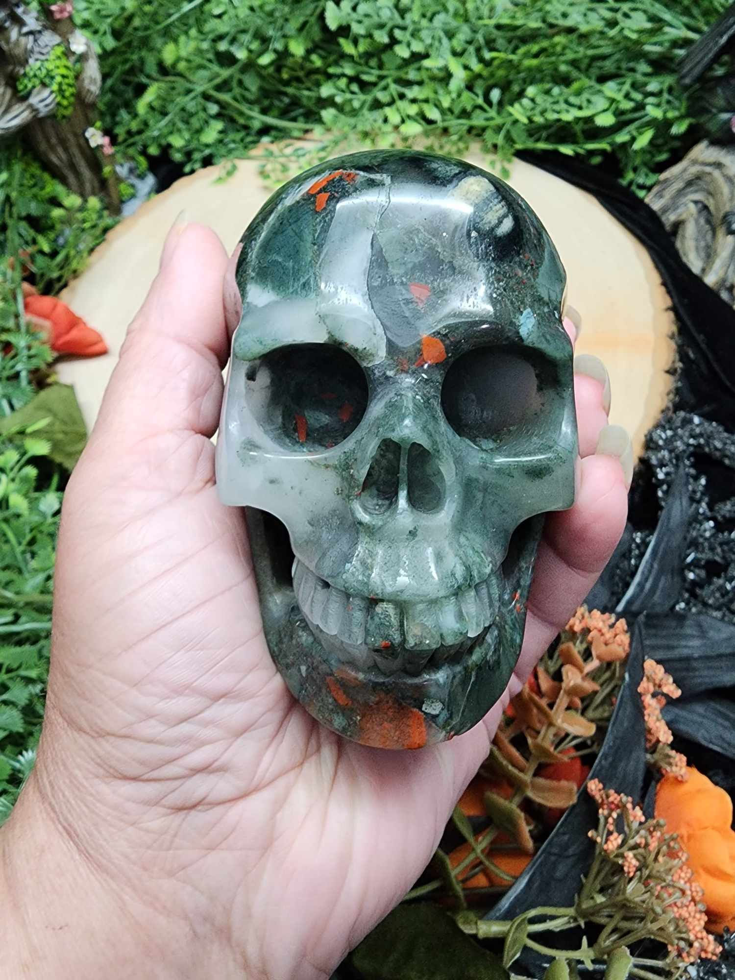 Bloodstone Skull