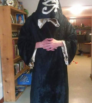 cerimonial ritual robe