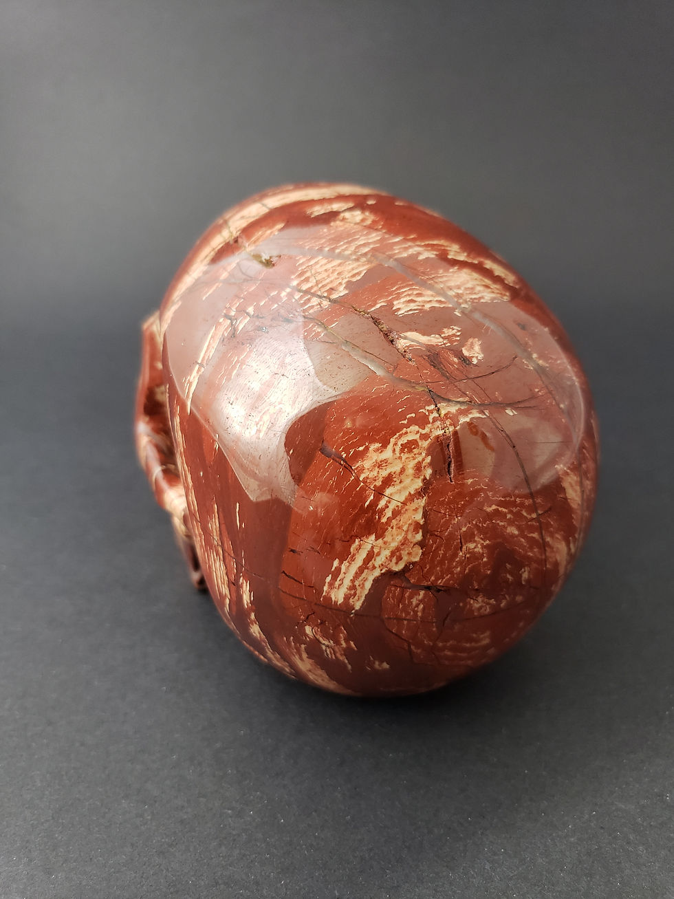 Thumbnail: Snakeskin Jasper Skull