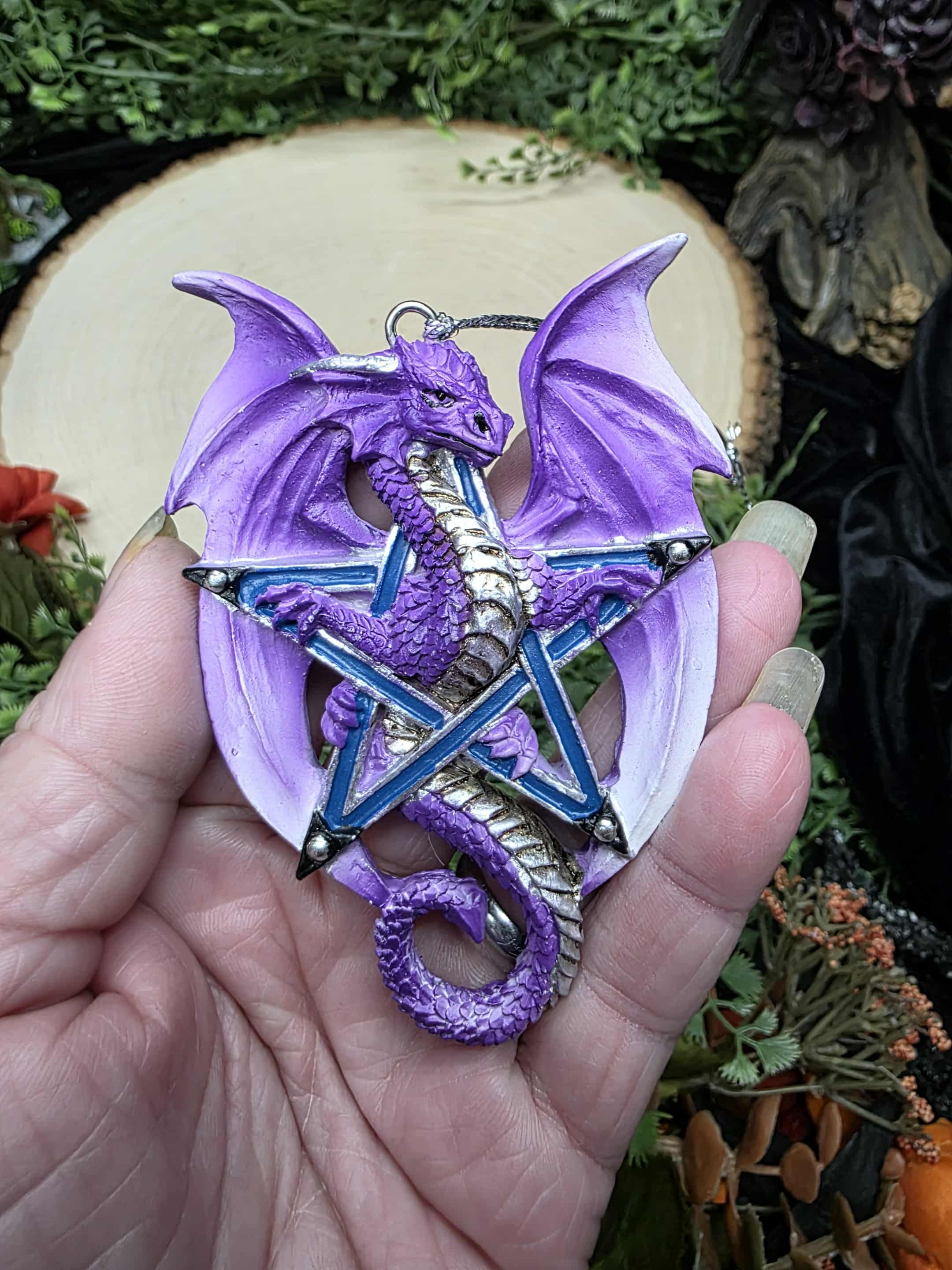 Pentacle Dragon Ornament