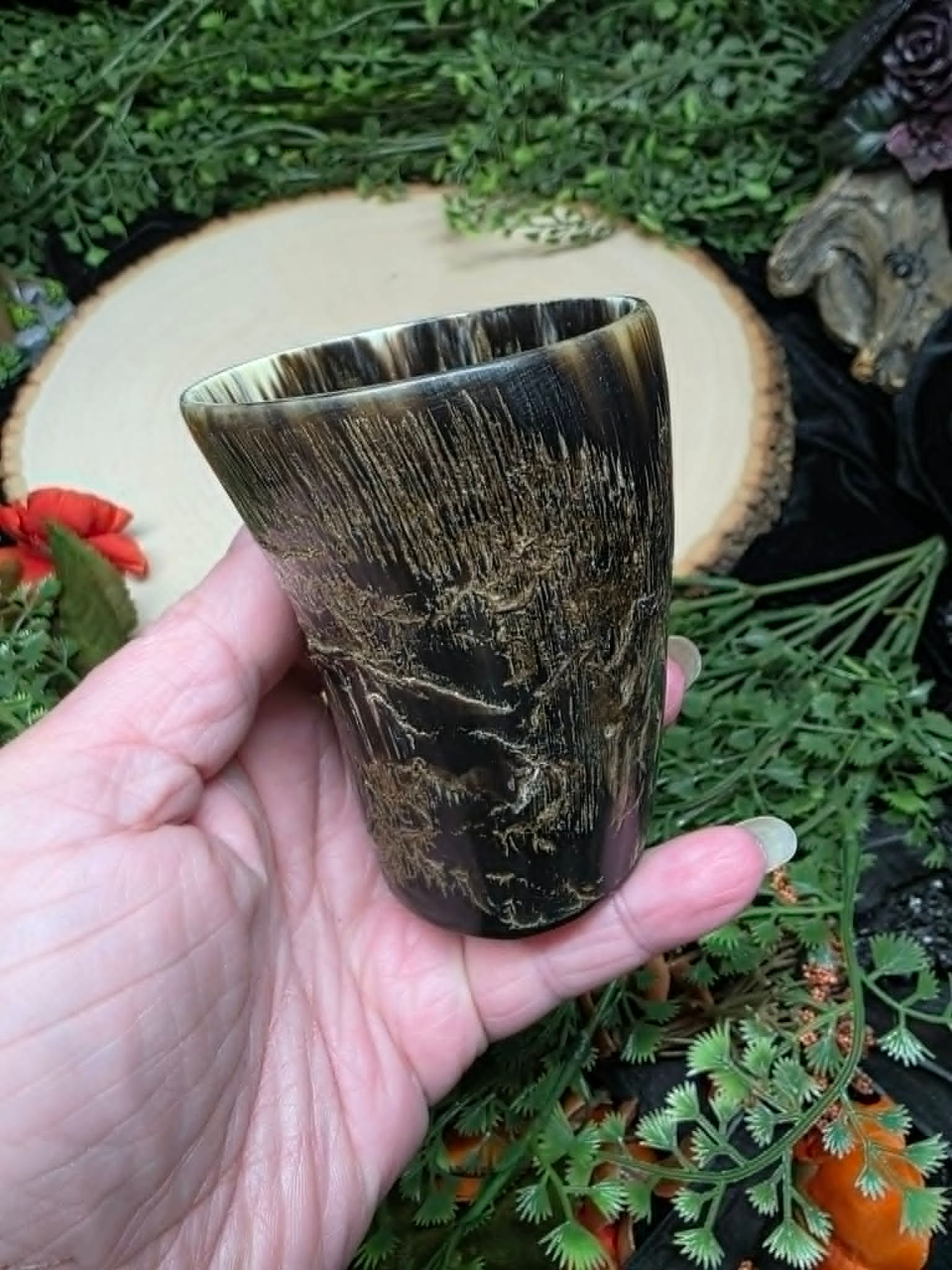 Drinking Horn Cup