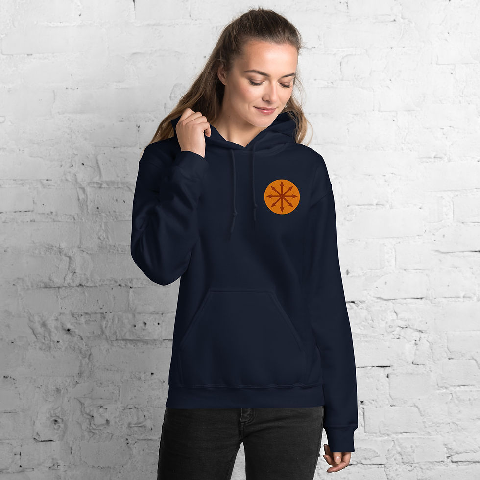 Thumbnail: Blessed by Chaos Unisex Hoodie