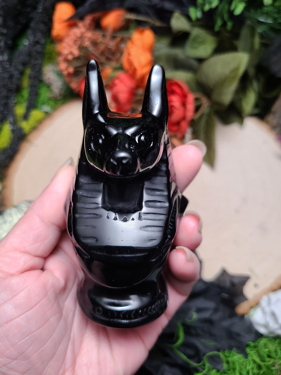Thumbnail: Obsidian Anubis