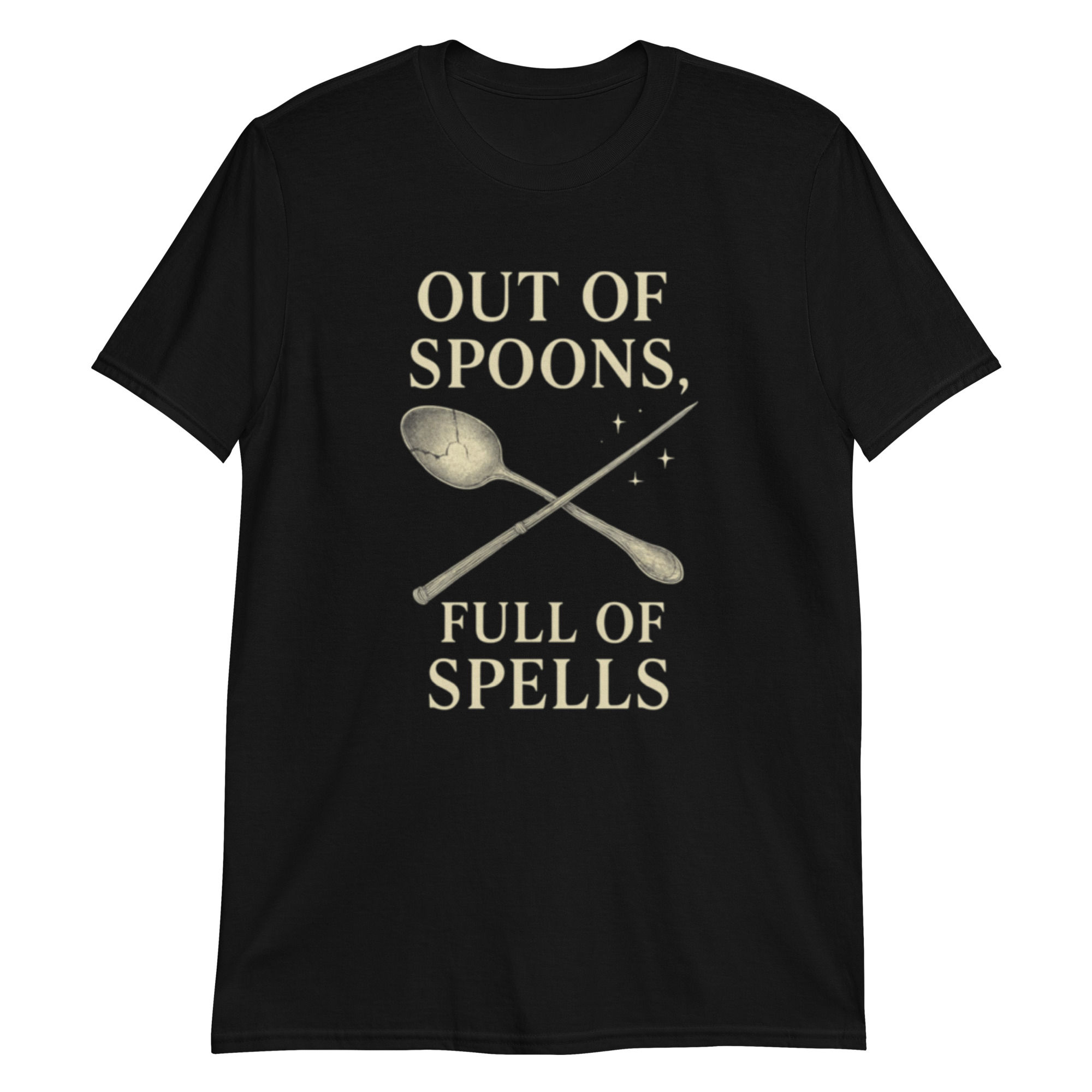 Out of Spoons Style #2 Short-Sleeve Unisex T-Shirt