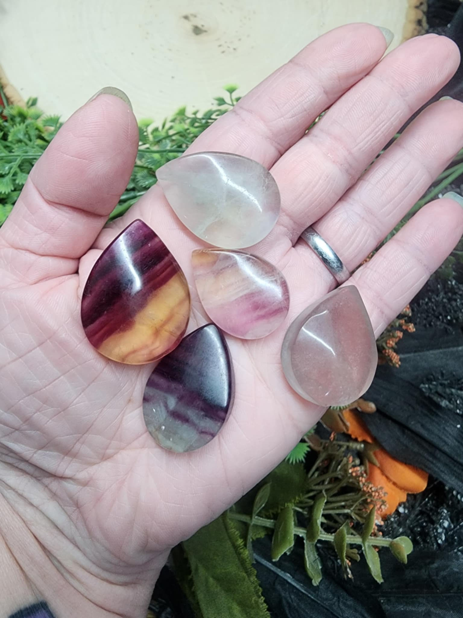Candy Fluorite Cabochon