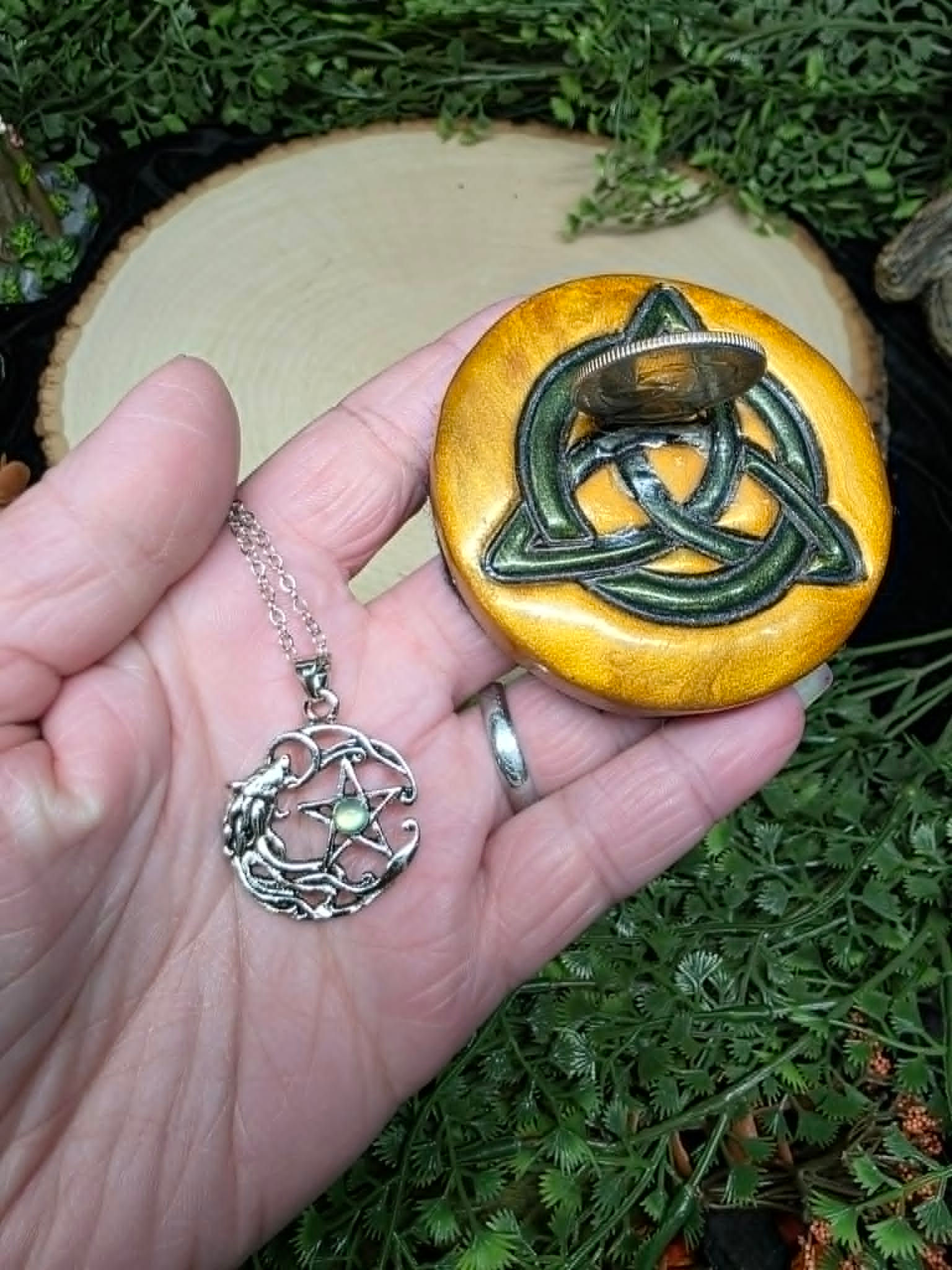Wolf Moon Pendant