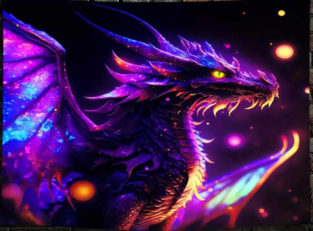 Fire Dragon Tapestry