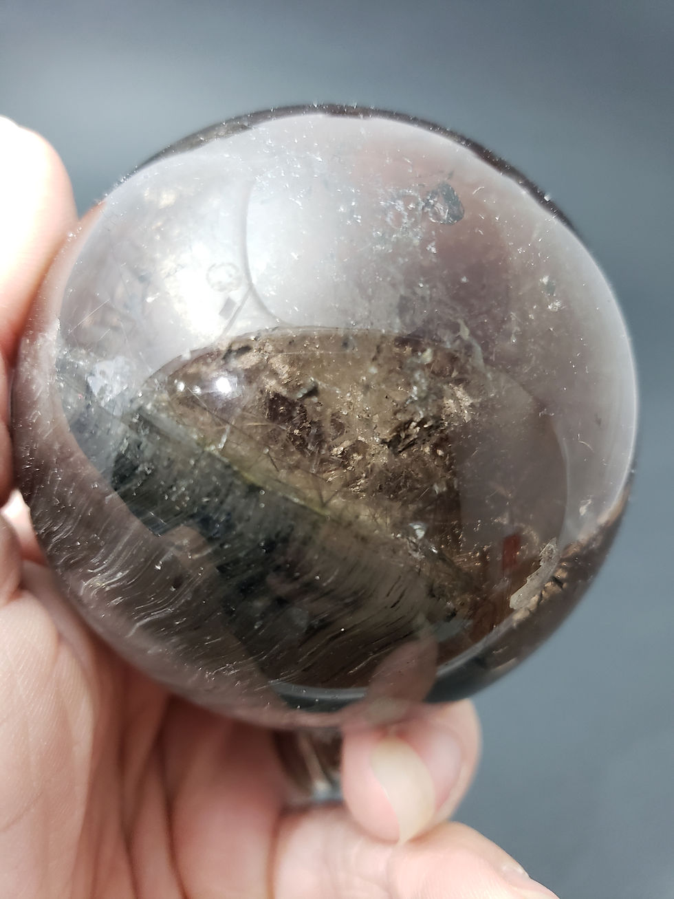 Thumbnail: Scenic Rutilated Quartz Sphere