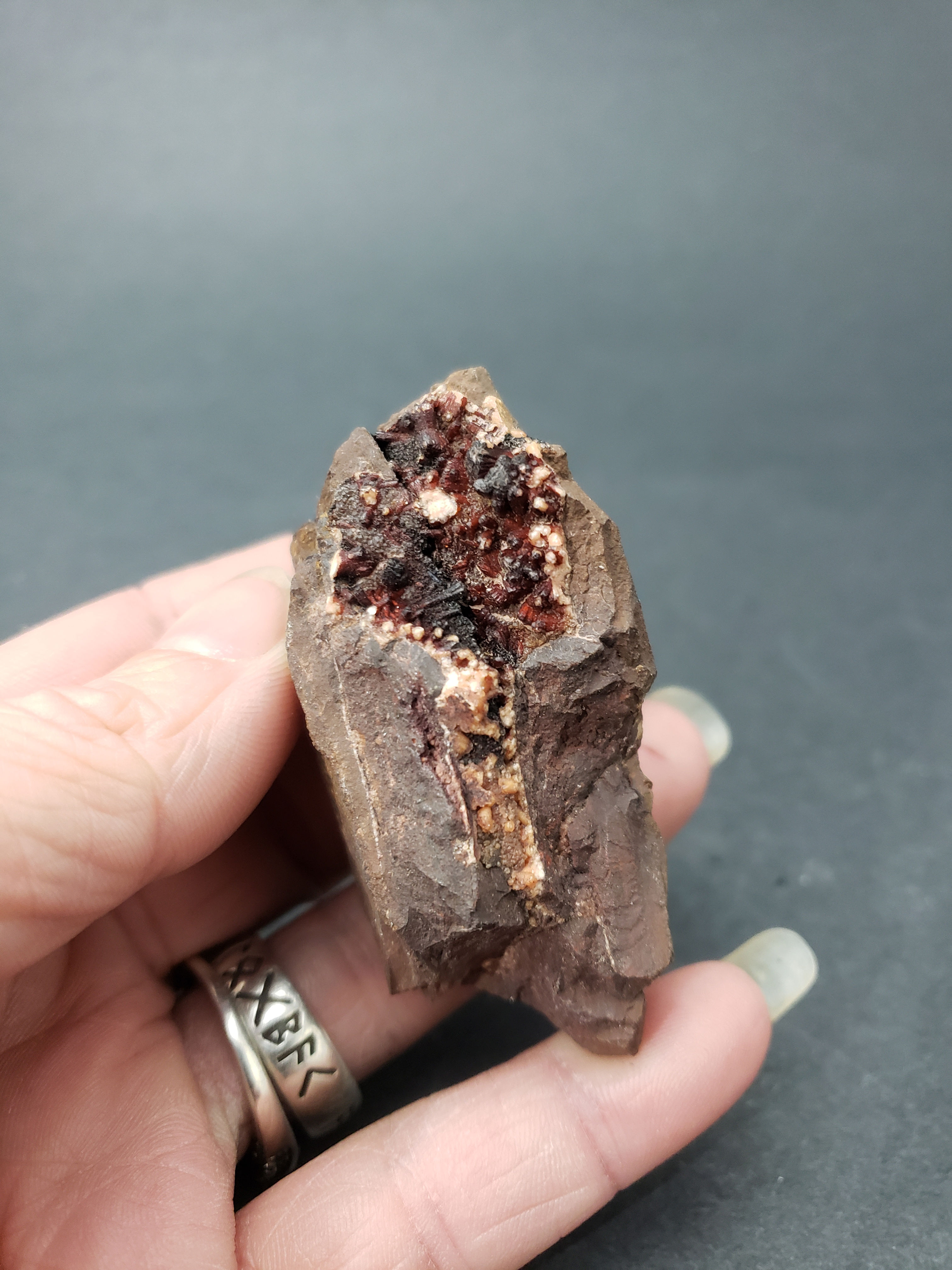 Rhodochrosite Cluster