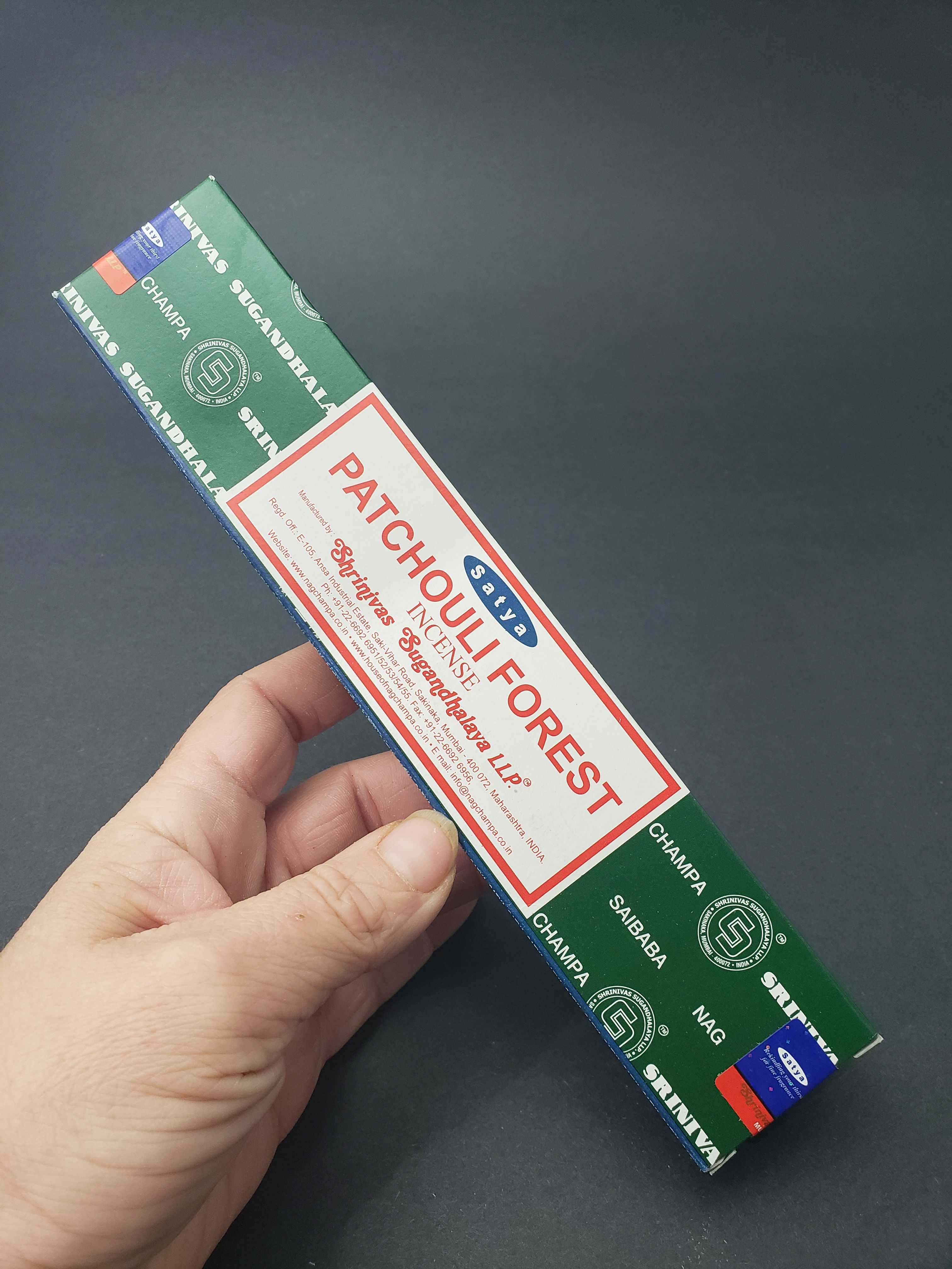 Patchouli Forest Incense Sticks