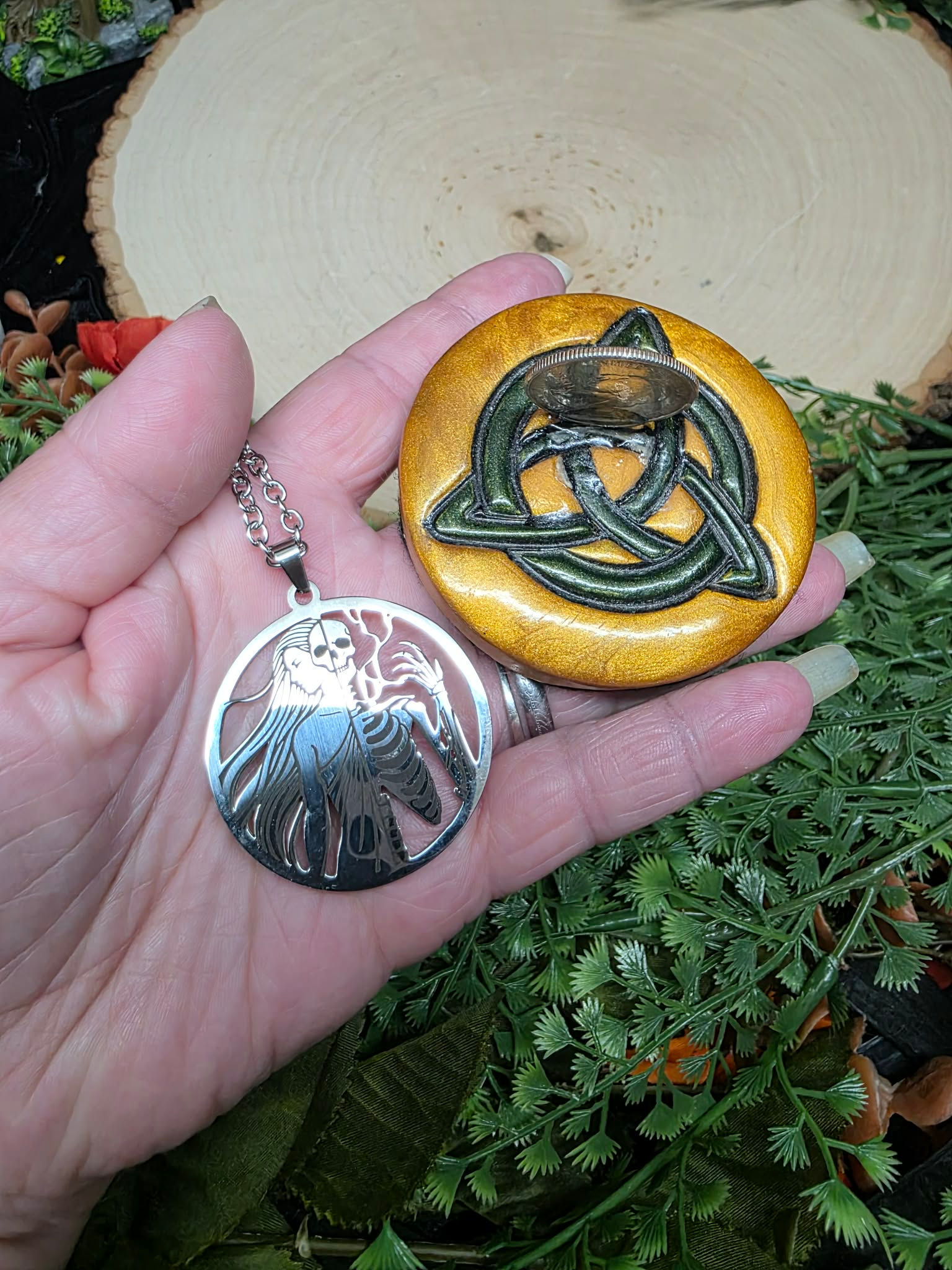 Goddess Hel Pendant